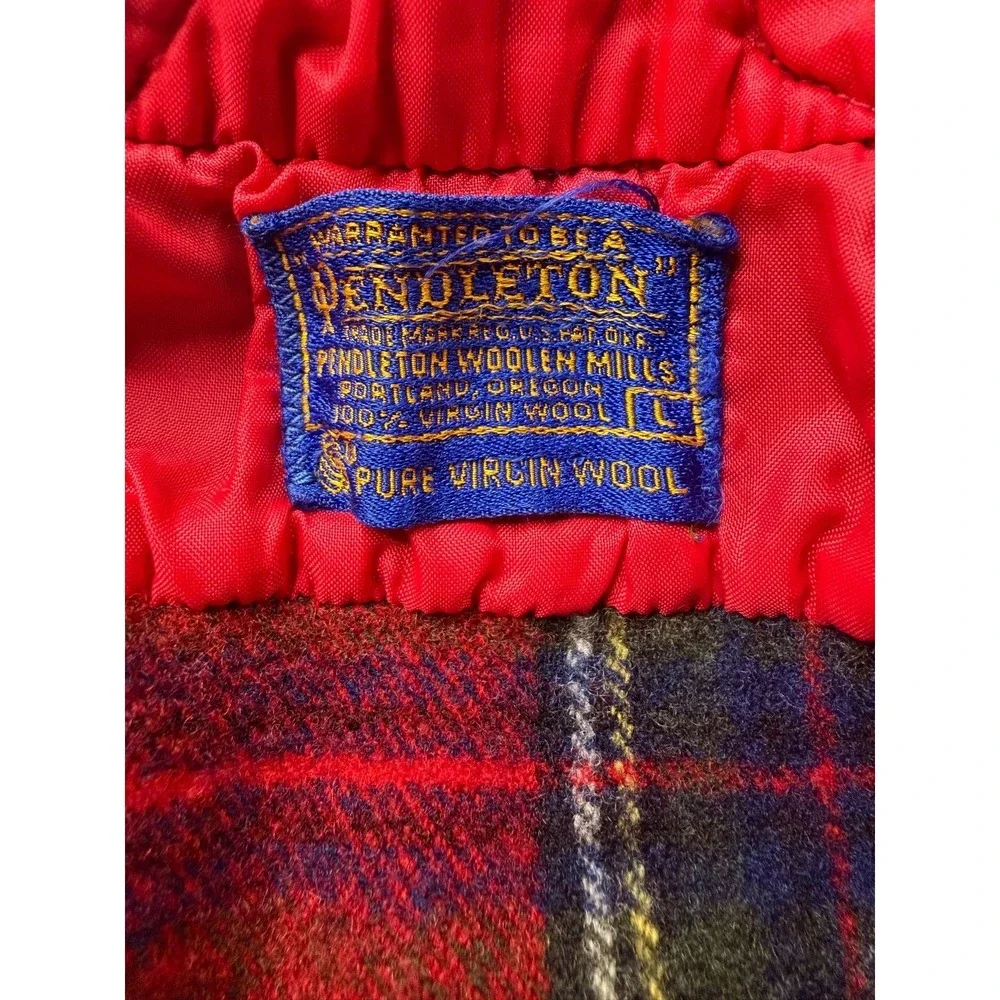 vintage pendleton shirt wool large - Picture 12 of 14